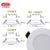 Dimmable Waterproof 12W LED Downlight 12W IC integrated Driverless led Ceiling down lights Warm/cold white for bathroom