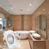 IP65 Waterproof Fire-proof LED Downlight 5W 7W 12W 15W Square Recessed Down light Outdoor Leds Ceiling Lamp For Bathroom Bulb