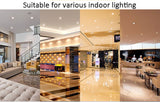 LED Downlight 220V Embedded Background Wall Home 8 PCS Anti-glare Anti-fog 4 6 Inch Ceiling Spots Indoor Lighting 5W 7W 12W 18W