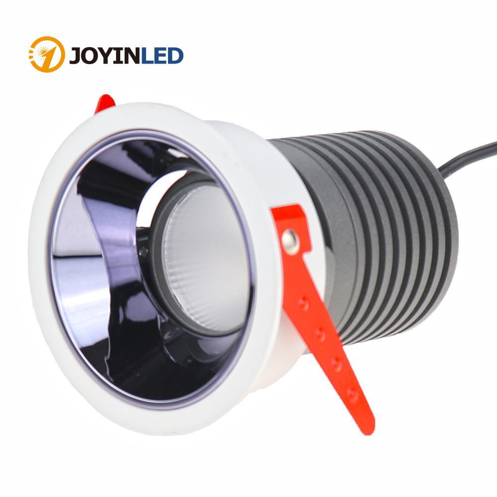 Dimmable 0-10V 12W LED COB Ceiling Lamp AC85-265V Aluminum Recessed Downlights Round Led Spot Light