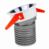 Dimmable 0-10V 12W LED COB Ceiling Lamp AC85-265V Aluminum Recessed Downlights Round Led Spot Light