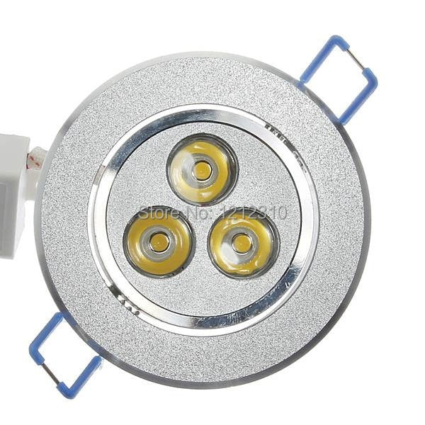 Ceiling downlight LED lamp 9W Recessed Cabinet wall Bulb 85-245V for home illumination 5pcs/lot