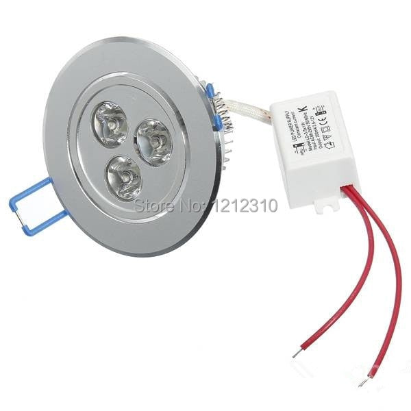 Ceiling downlight LED lamp 9W Recessed Cabinet wall Bulb 85-245V for home illumination 5pcs/lot