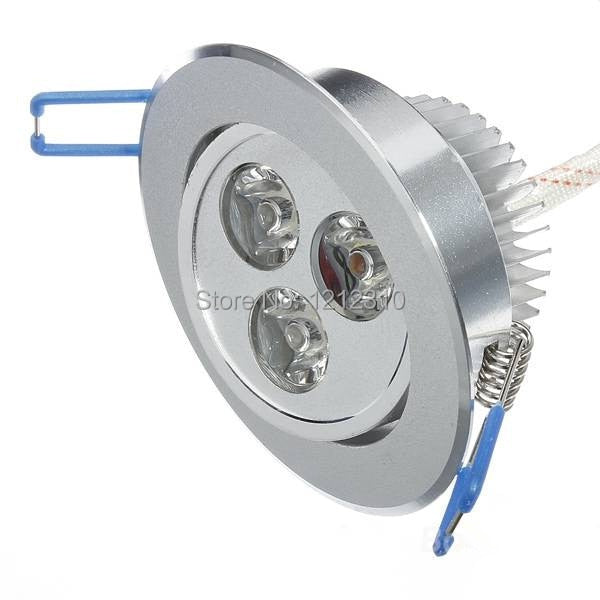 Ceiling downlight LED lamp 9W Recessed Cabinet wall Bulb 85-245V for home illumination 5pcs/lot