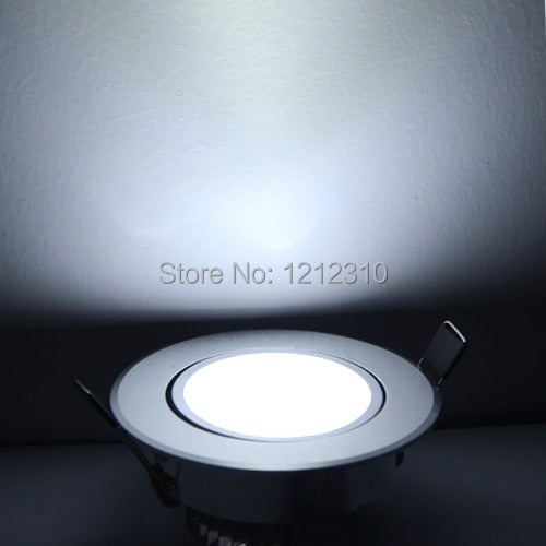 Ceiling downlight LED lamp 9W Recessed Cabinet wall Bulb 85-245V for home illumination 5pcs/lot