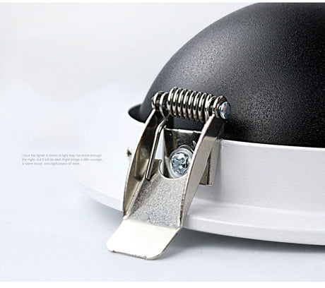 Dimmable recessed LED Downlights Angle Adjustable COB Ceiling Lamp Spot Lights 7w 9w 12w 15w 18w Rotating LED downlight AC85-265V