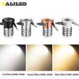 LED Mini Spotlight Downlight Ressessed In LED Spot Light 1W 3W for Indoor Store Counter Home Kitchen Recessed Led Ceiling Light