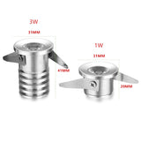 LED Mini Spotlight Downlight Ressessed In LED Spot Light 1W 3W for Indoor Store Counter Home Kitchen Recessed Led Ceiling Light