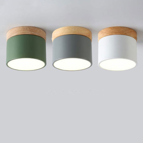 Surface mounted downlight led ceiling light Nordic style living room home corridor aisle light cloakroom lighting fixtures