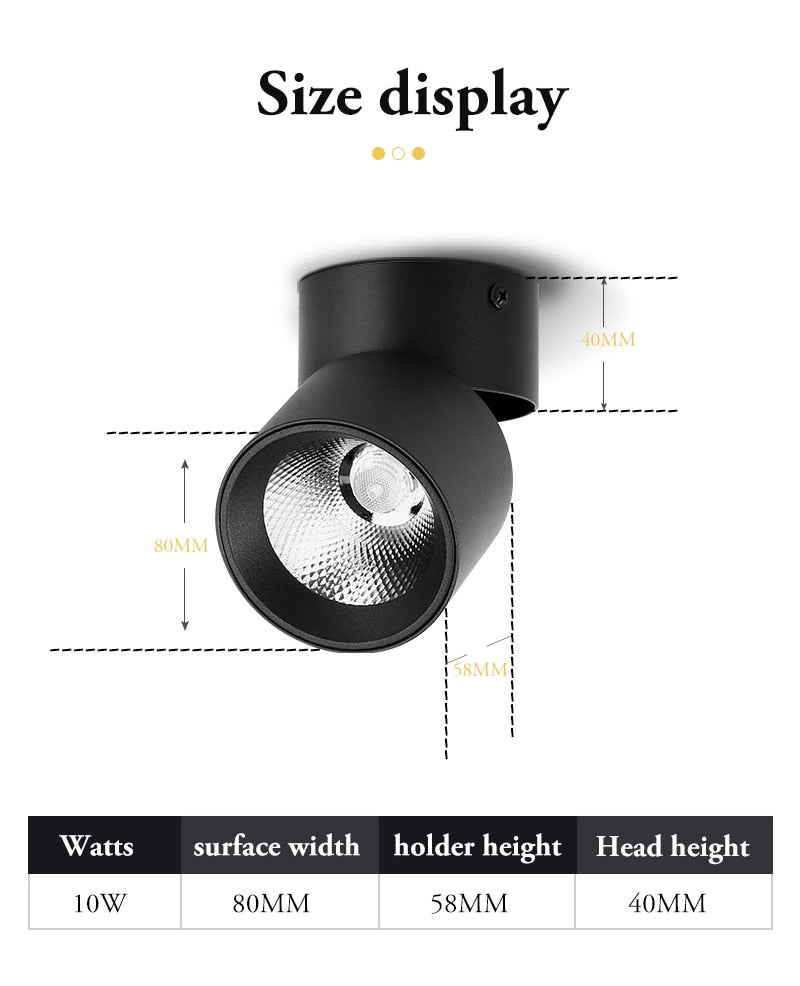 Led Downlights Led Spot Light Lamp 220V 110V 5/10/15/25W Downlight Ceiling Spot Led Lighting Fixture for Home Kitchen Lamp