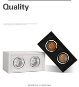 High quality Surface Mounted adjustment LED COB Dimmable Downlights Ceiling AC90-260V 10W 20W LED Ceiling Lamp Spot