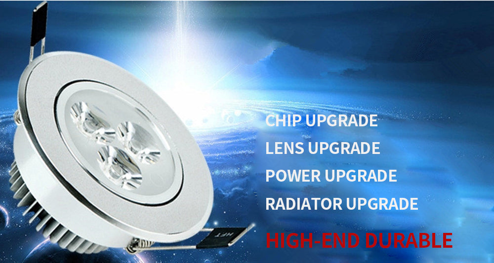 LED downlight Recessed SOPT Hot Sale 3W 6W 12W 15W 18W 24W AC220V LED Ceiling Downlight Dimmable led Downlight LED Spot Light