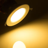 Aluminum Dimmable 6 LED Downlight 6Pcs/Lots Warm White Recessed LED Lamp Down Lamp Spotlight Down Light 220V