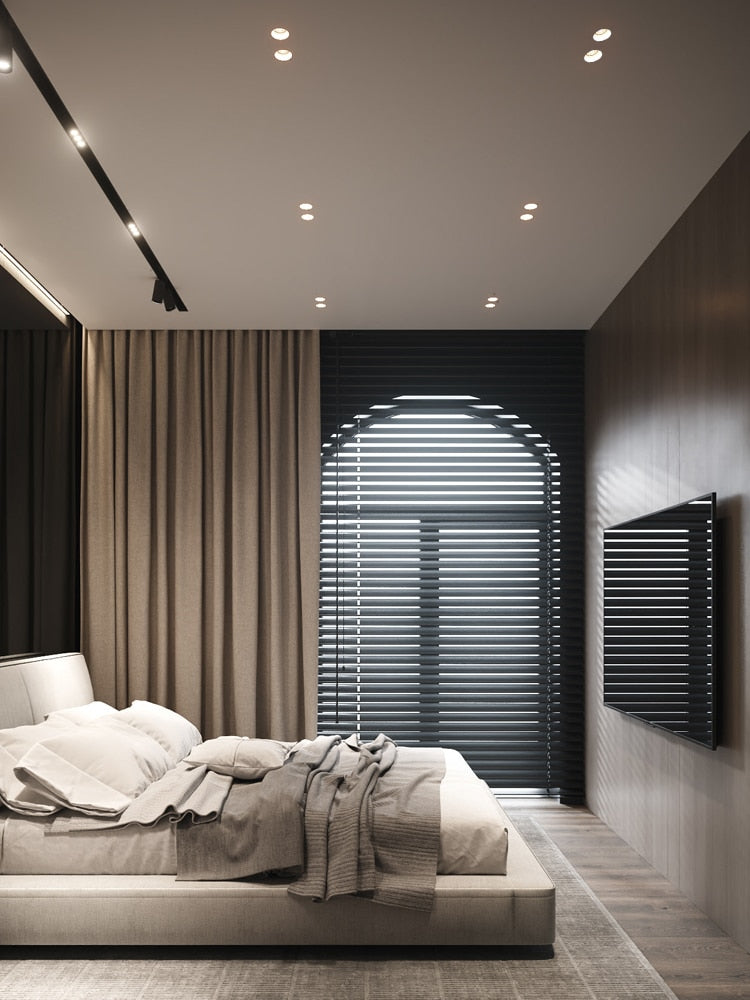 LED Downlight 10W Round Recess Lamp Home Indoor led Spot Lighting for Living Room Bedroom Lights Foyer 110V 220V Aluminum Embed