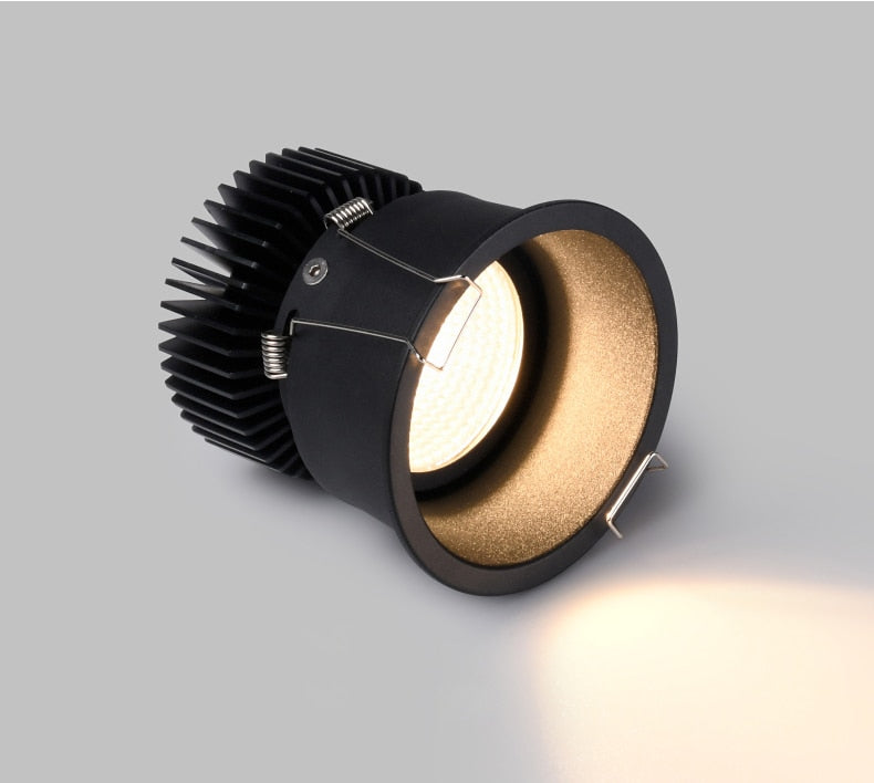 LED Downlight 10W Round Recess Lamp Home Indoor led Spot Lighting for Living Room Bedroom Lights Foyer 110V 220V Aluminum Embed