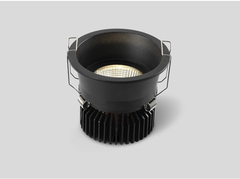 LED Downlight 10W Round Recess Lamp Home Indoor led Spot Lighting for Living Room Bedroom Lights Foyer 110V 220V Aluminum Embed