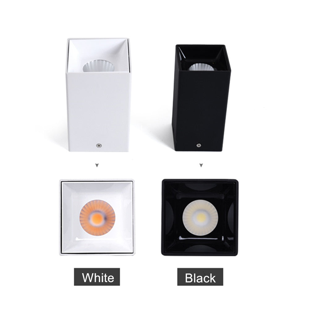 Modern Surface Mounted Led Downlight Led Ceiling Light 15W 20W LED COB Downlight Indoor Lighting For Living Room Bedroom Kitchen