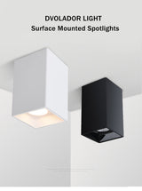 Modern Surface Mounted Led Downlight Led Ceiling Light 15W 20W LED COB Downlight Indoor Lighting For Living Room Bedroom Kitchen