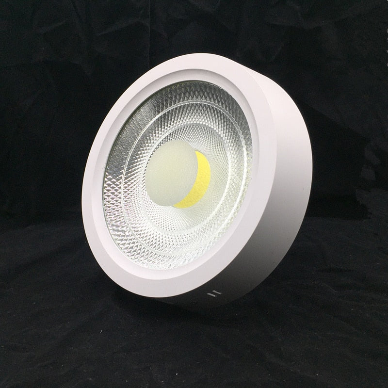 LED Surface Light Lamp 10W 15W 25W COB LED Downlight No Cutting Needed Ceiling Panel Light 110V 220V Real Power Spot LED Light