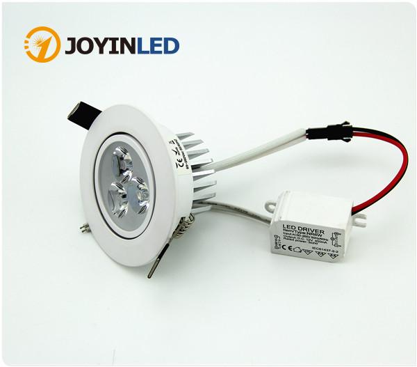 Dimmable LED Downlight 2pcs/lot Daylight 3W 6W 220V Spot Led Encastrable Exterieur Led Downlight