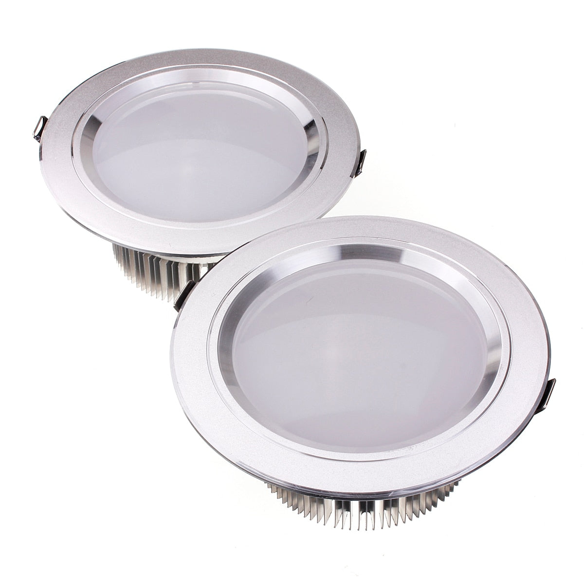 Jiguoor Ultra Bright 12W Led Ceiling Recessed Downlight Round/Square Panel light 1150-1250LM Led Panel Bulb Lamp Light
