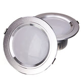 Jiguoor Ultra Bright 12W Led Ceiling Recessed Downlight Round/Square Panel light 1150-1250LM Led Panel Bulb Lamp Light