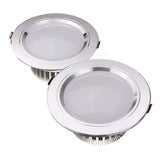 Jiguoor Ultra Bright 12W Led Ceiling Recessed Downlight Round/Square Panel light 1150-1250LM Led Panel Bulb Lamp Light