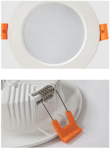 Led Downlight 5pcs/Lot 3W 5W 7W 9W 12W 15W 18W 24W LED Ceiling Lamp AC 220V Living Room Light Home Indoor Lighting