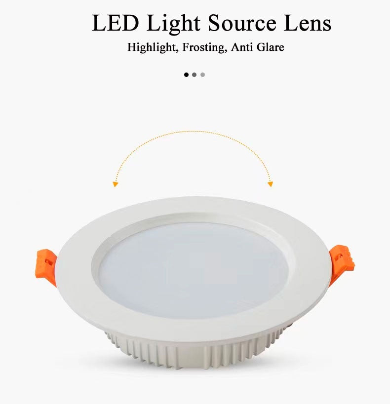 Led Downlight 5pcs/Lot 3W 5W 7W 9W 12W 15W 18W 24W LED Ceiling Lamp AC 220V Living Room Light Home Indoor Lighting