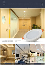 Led Downlight 5pcs/Lot 3W 5W 7W 9W 12W 15W 18W 24W LED Ceiling Lamp AC 220V Living Room Light Home Indoor Lighting