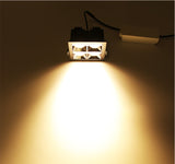 Led Grid Ceiling Spot Embedded Recessed Downlight Line Lights 4W 12W 16W 20W 36W 40W COB Rectangular Lamp Without Main Lights