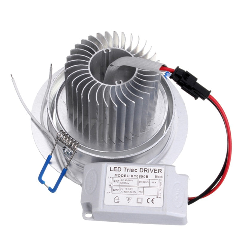 Hot Sale 9W 15W 21W LED Downlight Dimmable Warm White/Cold White Recessed LED Lamp Spot Light AC85-265V LED Indoor light