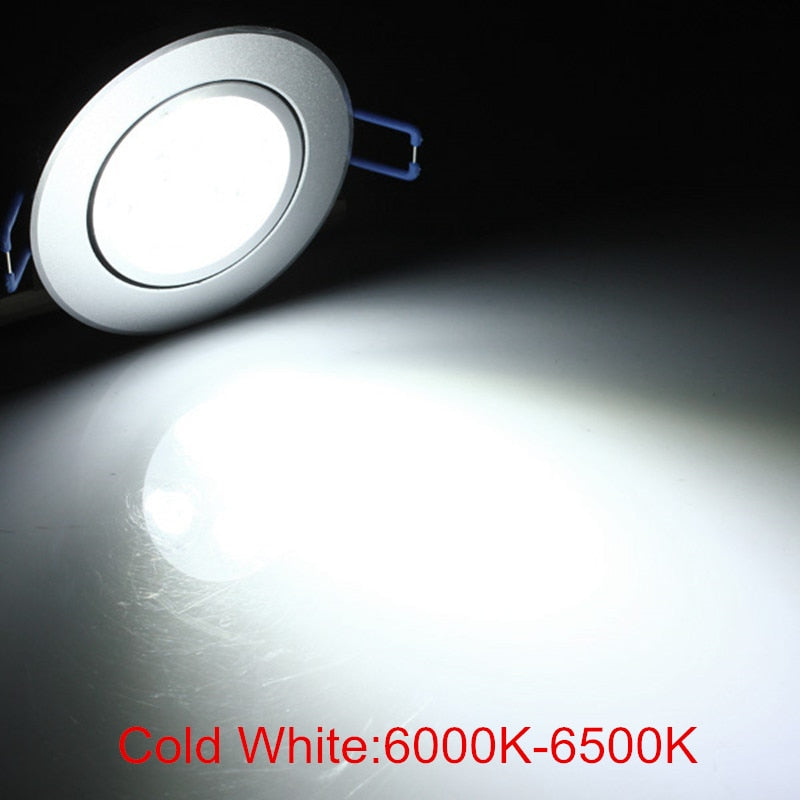 Hot Sale 9W 15W 21W LED Downlight Dimmable Warm White/Cold White Recessed LED Lamp Spot Light AC85-265V LED Indoor light