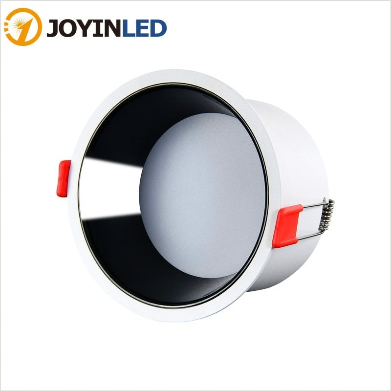 Anti-Glare Dimmable Led Downlights Surface Mounted Ceiling Led 7W 9W Round Room Home Lighting Fixtures AC220V Recessed Downlight