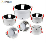 Anti-Glare Dimmable Led Downlights Surface Mounted Ceiling Led 7W 9W Round Room Home Lighting Fixtures AC220V Recessed Downlight