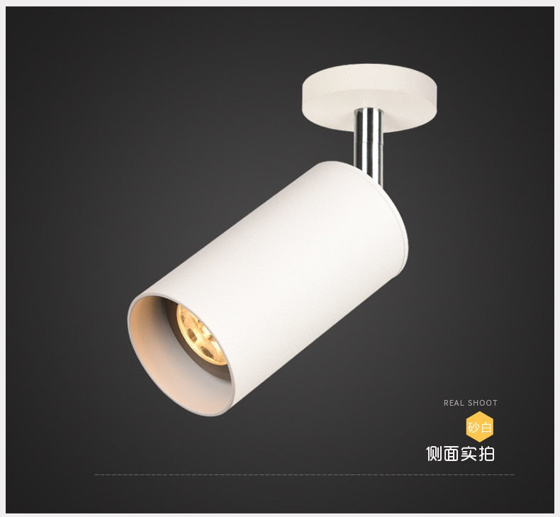 LED Downlight Dimmable 7W 10W 12W 10 PCS COB surface mounted Spot lights Led Ceiling Spot Light AC85-265V For Clothing Shop