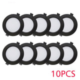 LED Downlight Waterproof Black Shell IP65 5W 7W 9W 12W 15W 18W 10 pcs Cold Warm Natural White Spot Lamp 220V 230V Indoor Lighting