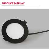 LED Downlight Waterproof Black Shell IP65 5W 7W 9W 12W 15W 18W 10 pcs Cold Warm Natural White Spot Lamp 220V 230V Indoor Lighting