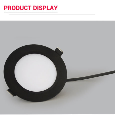 LED Downlight Waterproof Black Shell IP65 5W 7W 9W 12W 15W 18W 10 pcs Cold Warm Natural White Spot Lamp 220V 230V Indoor Lighting