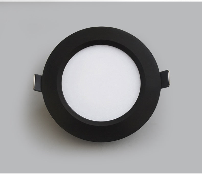 LED Downlight Waterproof Black Shell IP65 5W 7W 9W 12W 15W 18W 10 pcs Cold Warm Natural White Spot Lamp 220V 230V Indoor Lighting