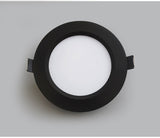 LED Downlight Waterproof Black Shell IP65 5W 7W 9W 12W 15W 18W 10 pcs Cold Warm Natural White Spot Lamp 220V 230V Indoor Lighting