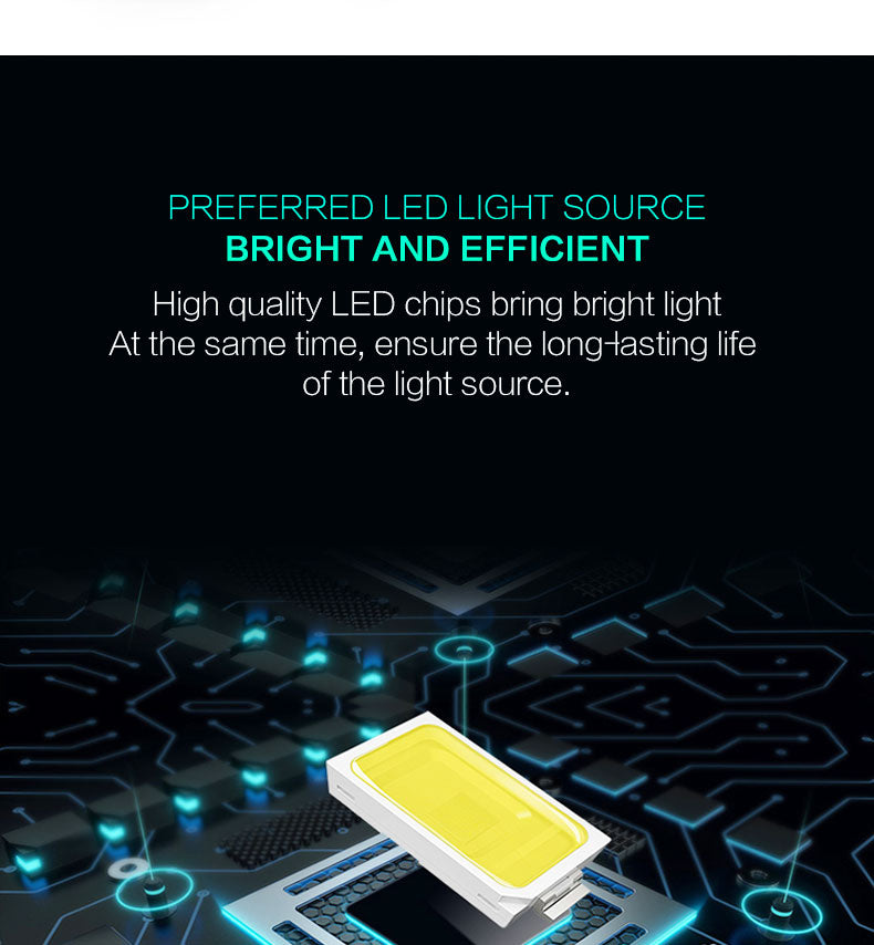 LED Downlight 220V 18W 15W 12W 9W 7W 10pcs Round Recessed Fixtures Ceiling Spotlight Down Lights For Kitchen Office Living Room