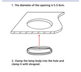 LED Mini Spotlight Cabinet lamp Wardrobe light IP65 Waterproof 4Pcs 12V 5W 3W 7W Ceiling Hidden Downlight Ultra-thin Spotlight