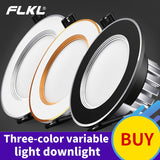 Recessed LED Downlight 5W 7W AC 220V Fog Waterproof Ceiling Lamp Spot Light Home Living Room Bedroom Bathroom Spotlight Lighting