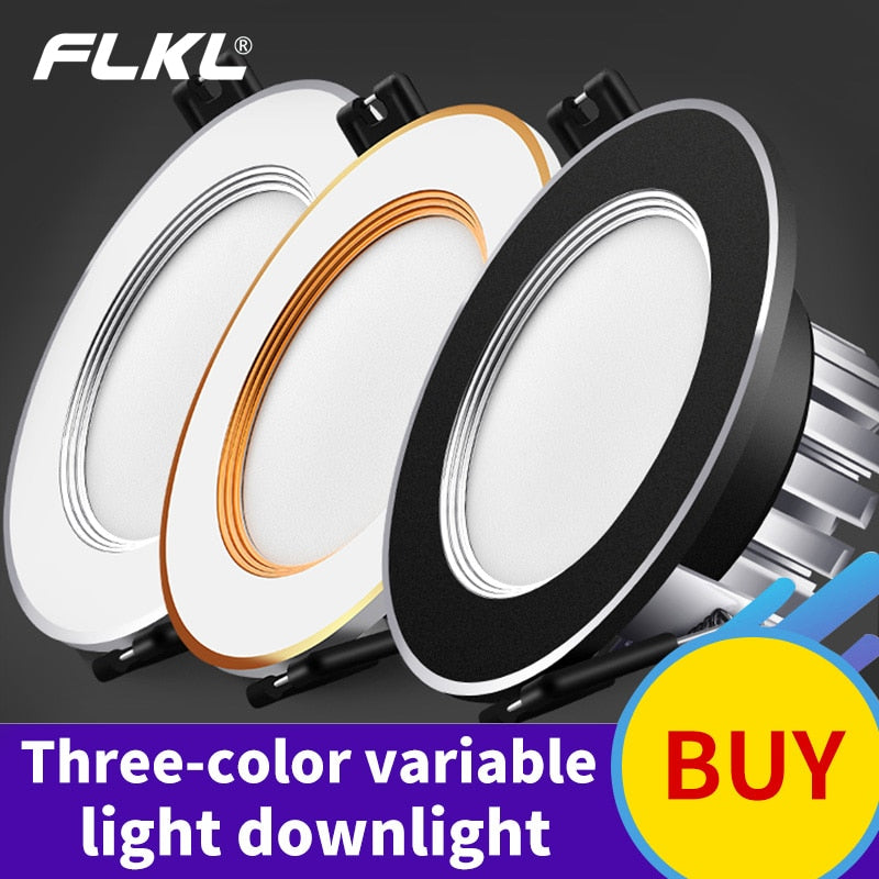 Recessed LED Downlight 5W 7W AC 220V Fog Waterproof Ceiling Lamp Spot Light Home Living Room Bedroom Bathroom Spotlight Lighting