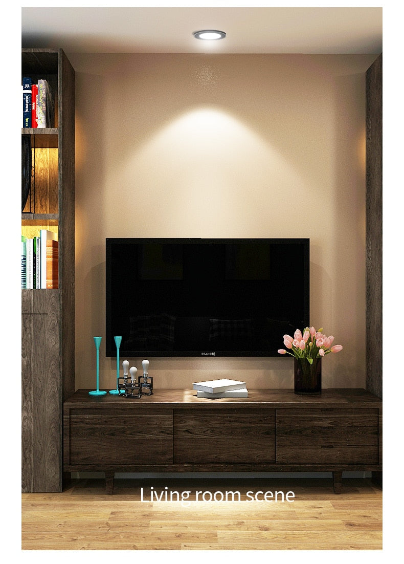 Recessed LED Downlight 5W 7W AC 220V Fog Waterproof Ceiling Lamp Spot Light Home Living Room Bedroom Bathroom Spotlight Lighting