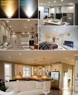 Ceiling Light RGB LED Downlight Spot Bluetooth Group Control Color Change Spotlight Indoor Smart Lamp 110V 220V Chandelier focus