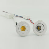 Small Spot LED Downlights 1W COB 3W 4pcs for cabinet pure white warm white Natural White