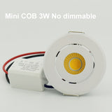 Small Spot LED Downlights 1W COB 3W 4pcs for cabinet pure white warm white Natural White