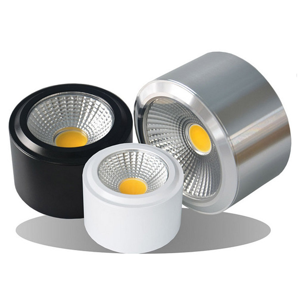 Surface Mounted LED Downlights 5W 7W 9W 12W Surface Mounted LED Downlight 110V 220V spot light Warm /Pure/ cool White